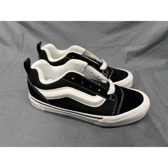 Vans  Knu School Sneakers Toddler 3D Stripe Black White Size 8 NEW NO BOX! - Picture 9 of 11